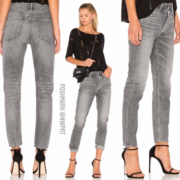 Agolde Denim - AGOLDE Jamie East Village Grey High Rise 23 24